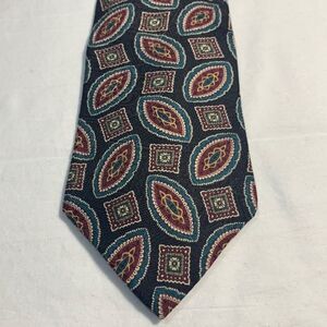 3for$20 Cambridge classics tie black turquoise